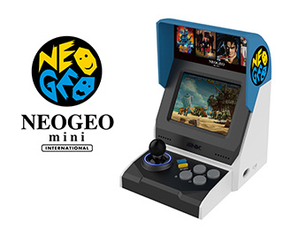 NEOGEO mini INTERNATIONAL will also be available!