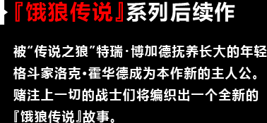 “「饿狼传说」系列后续作