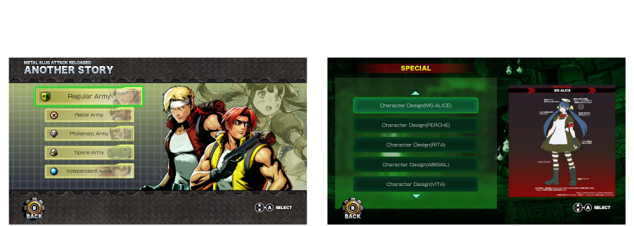 内设《METAL SLUG》粉丝不可错过的模式！