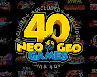 收录NEOGEO 名作・杰作40部作品！