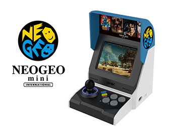 NEOGEO miniINTERNATIONAL也将登场！