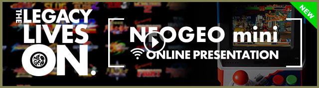 NEOGEO mini ONLLINE PRESENTATION