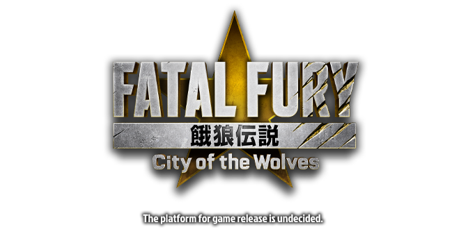 「FATAL FURY CITY OF THE WOLVES」ロゴ