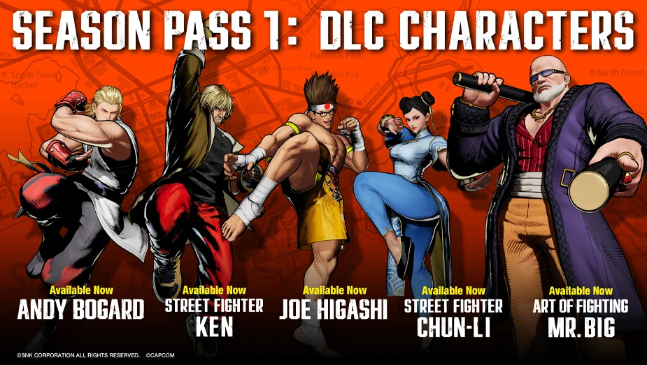 FATAL FURY City of the Wolves SEASONPASS 1