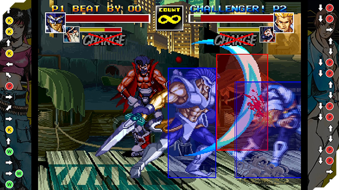 ゲーム画面／トレーニングモードのイメージ