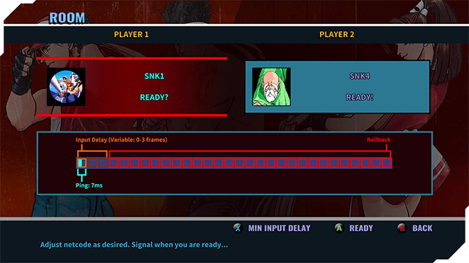 online battle / Rollback netcode adopted!