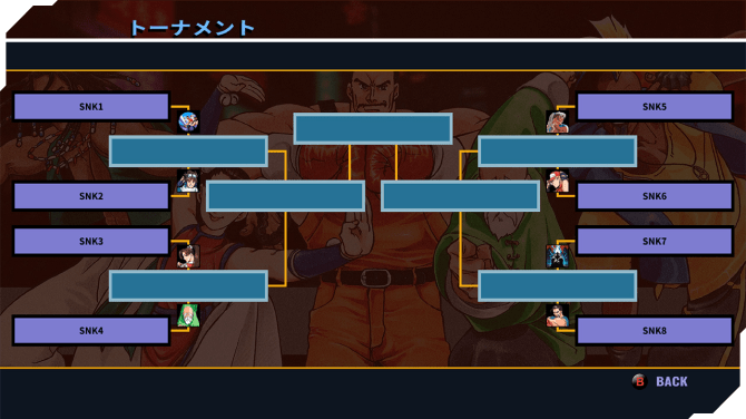 ゲーム画面／トーナメントモードのイメージ