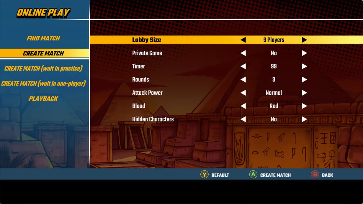 Online Battle Screen 1