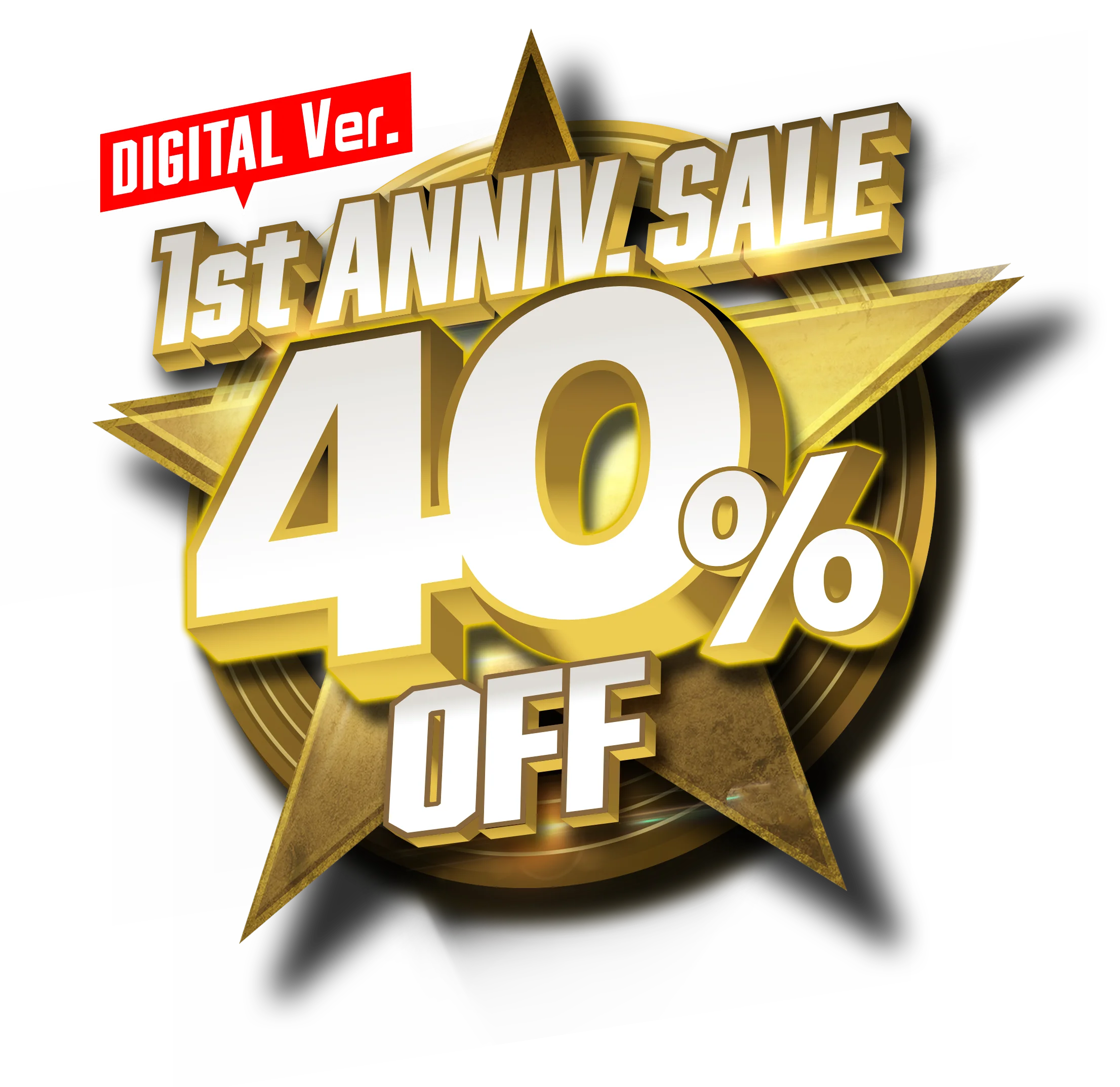 1ST ANNIVERSARY SALE 40%OFF