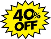 40% OFF