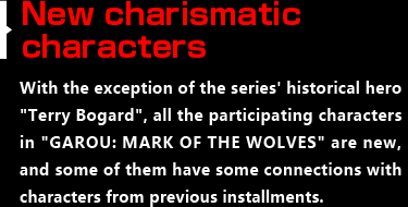 New charismatic characters