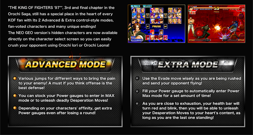 THE KING OF FIGHTERS '97 on the App Store