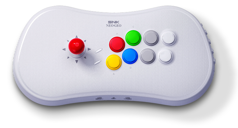 Neo Geo Mini Controller Mod for Real Neo Geo & Clicky D-Pad