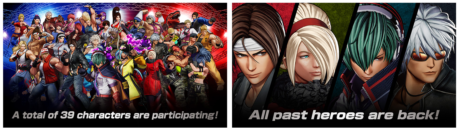 Free Character DLC and Game Mode joins The King of Fighters XV