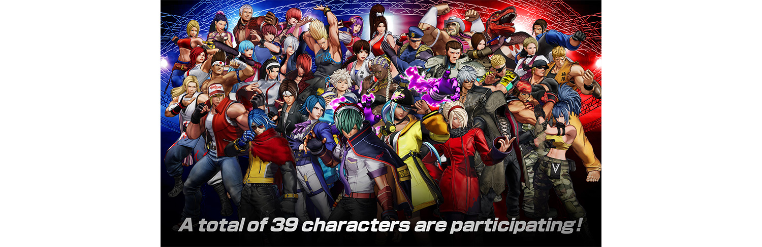 THE KING OF FIGHTERS XV is now available! 39 star-studded