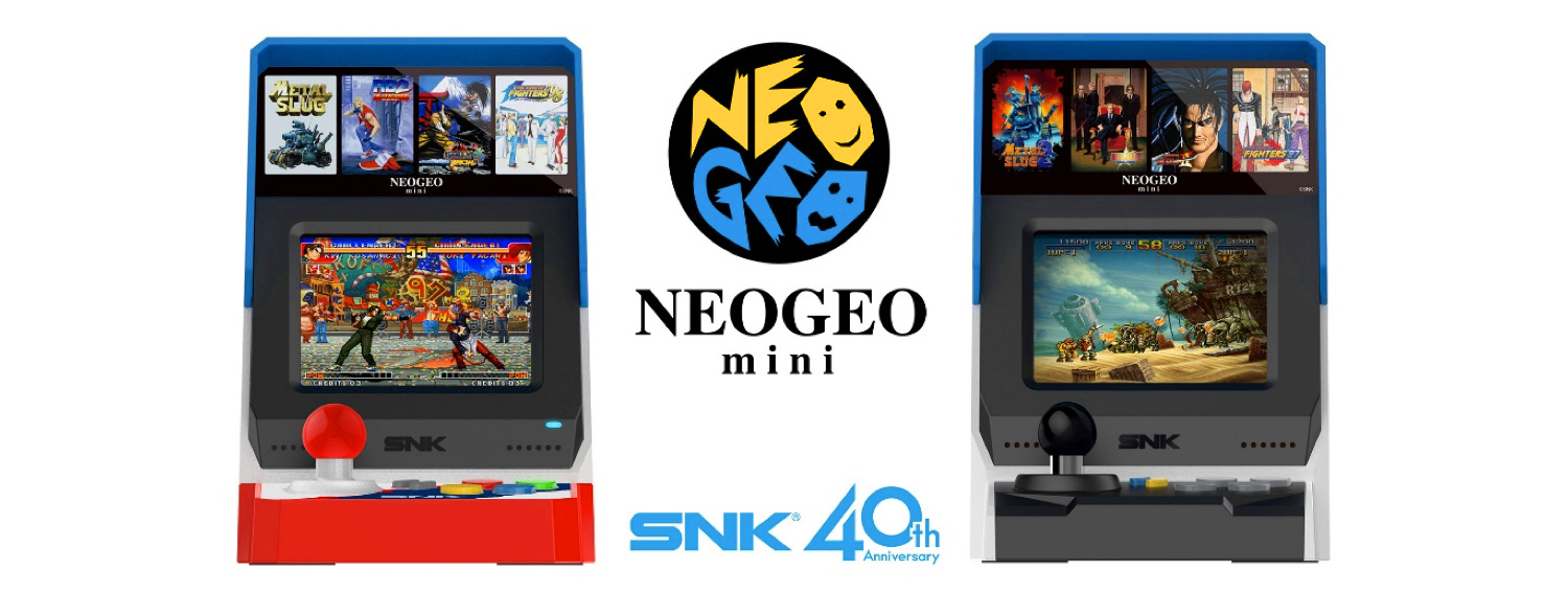 SNKブランド40周年を記念したゲーム機 「NEOGEO mini」、「NEOGEO mini