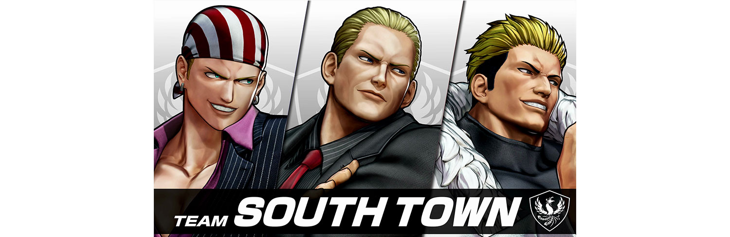 KOF XV DLC Characters Team SOUTH TOWN