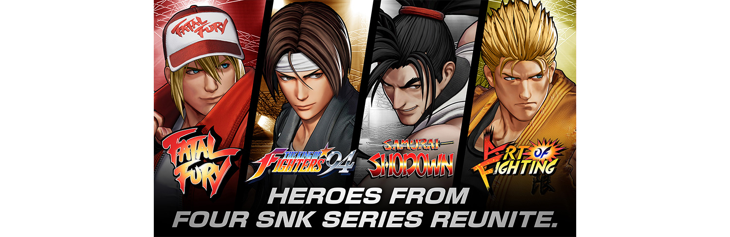 THE KING OF FIGHTERS XV kicks off their first set of DLC characters today  with Team GAROU! Plus, KOF 2002 UM tracks come free to the DJ Station!｜NEWS  RELEASE｜SNK USA