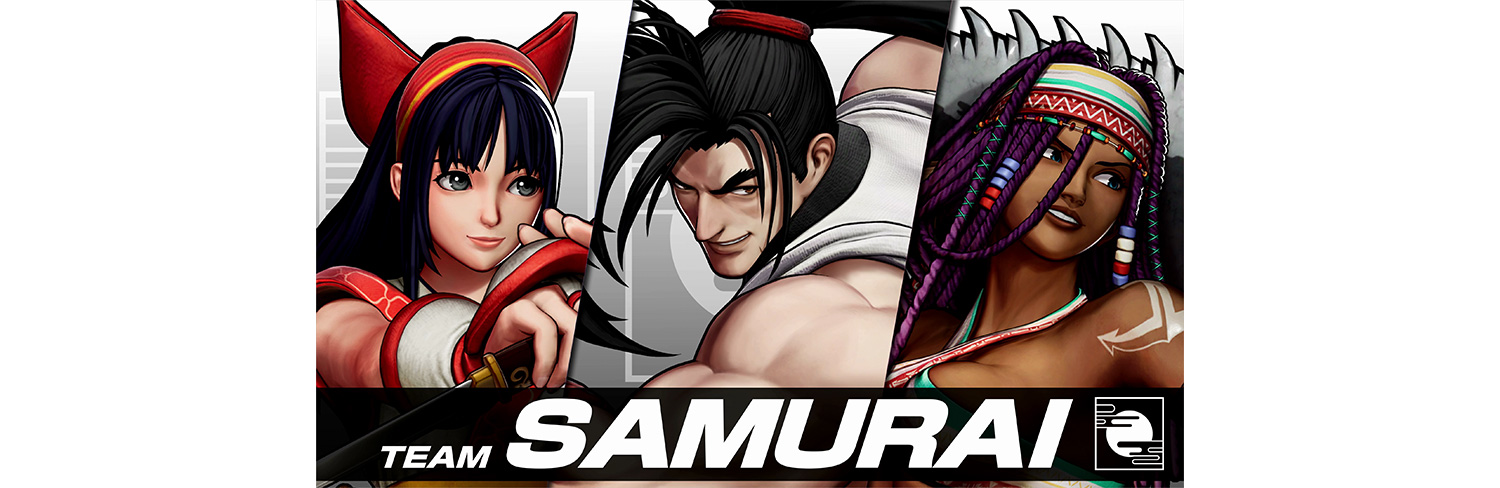 KOF XV DLC Characters Team SAMURAI