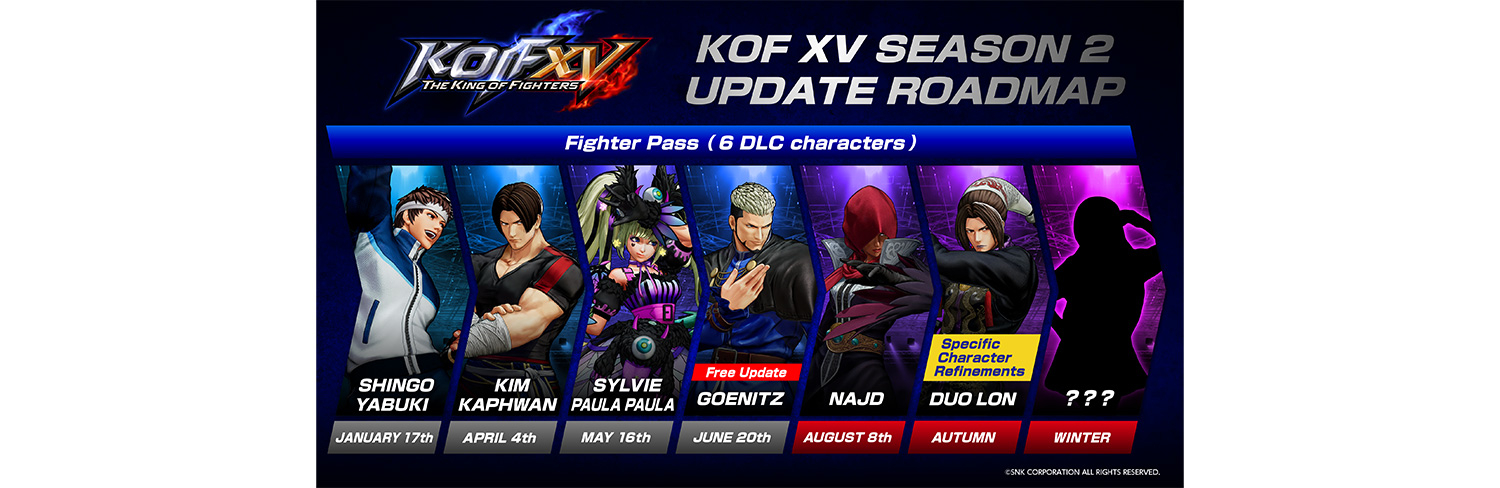 Najd in King of Fighters XV at EVO and wider Release Soon