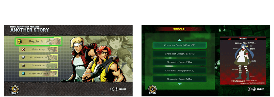 內設《METAL SLUG》粉絲不可錯過的模式！