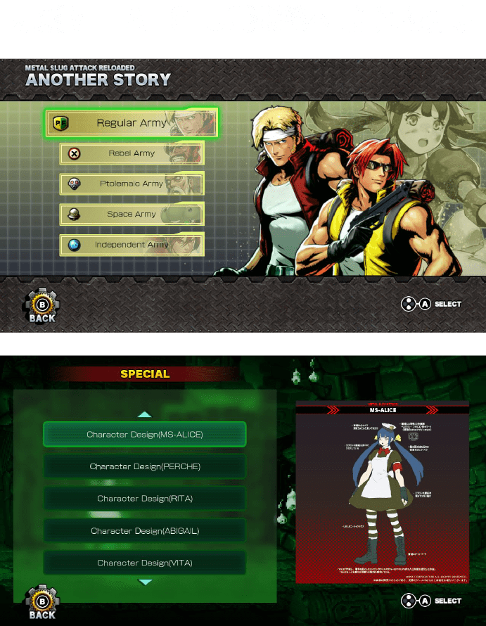 內設《METAL SLUG》粉絲不可錯過的模式！
